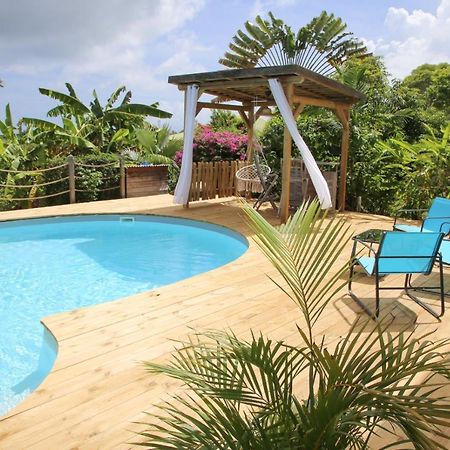 L Orchidee Bleue, Bas De Villa, Vue Mer, Piscine Privee Sainte-Anne  Bagian luar foto