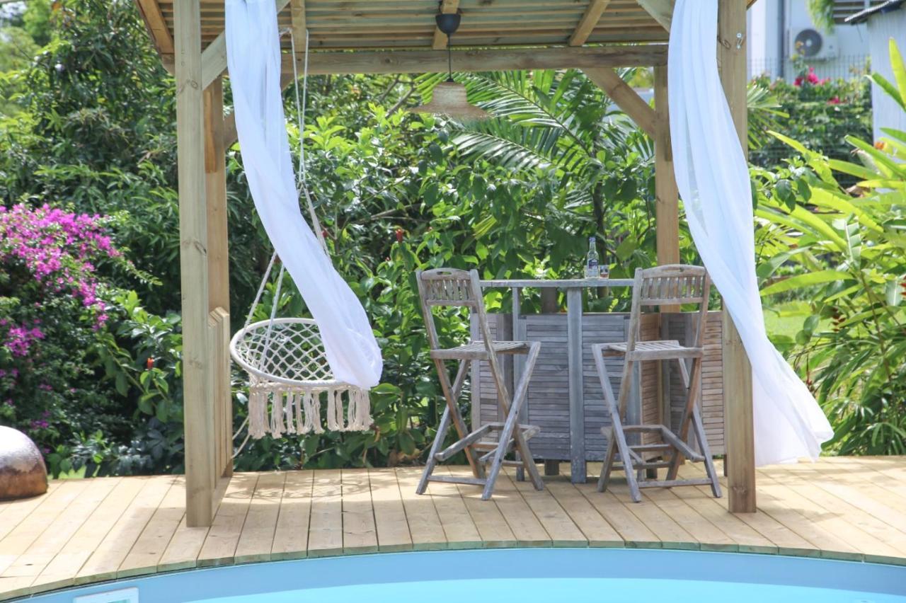 L Orchidee Bleue, Bas De Villa, Vue Mer, Piscine Privee Sainte-Anne  Bagian luar foto