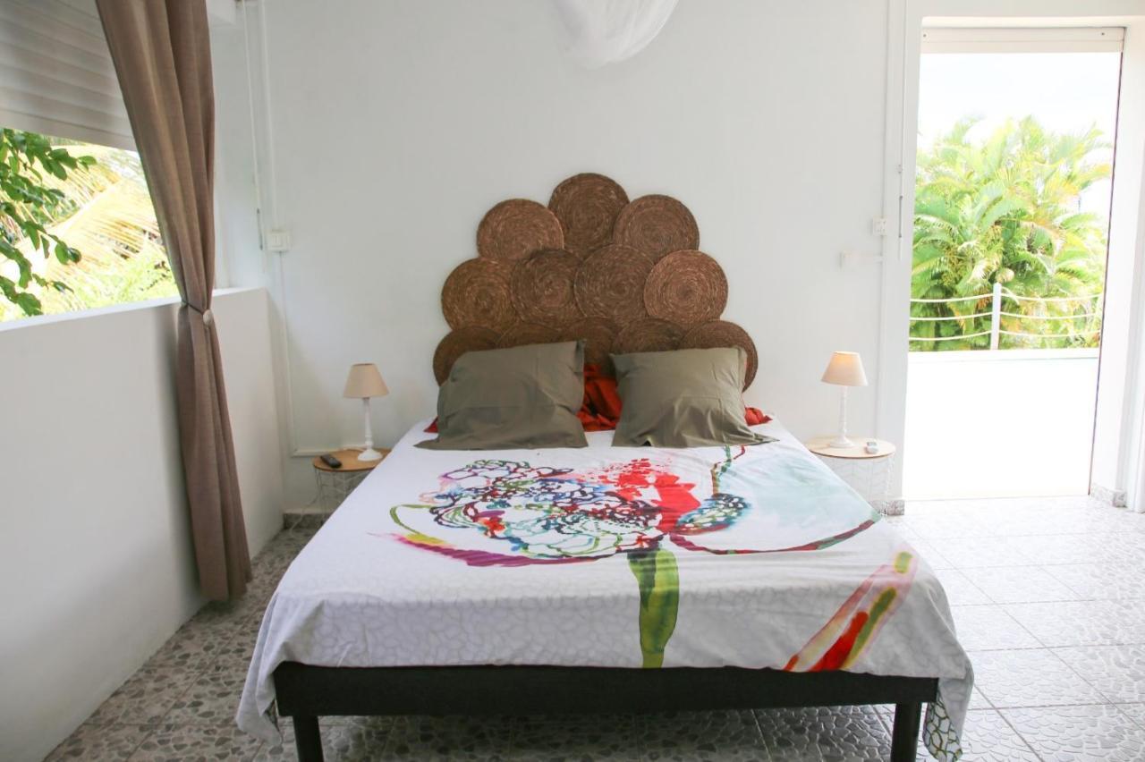 L Orchidee Bleue, Bas De Villa, Vue Mer, Piscine Privee Sainte-Anne  Bagian luar foto